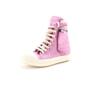 Rick Owens Women's DRKSHDW Cargo Ramones High-Top Sneakers Canvas